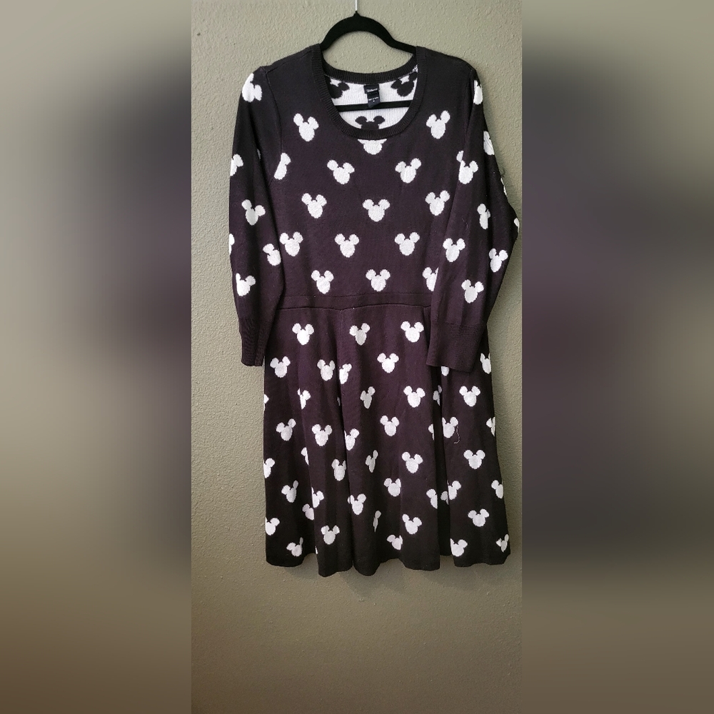 Knit Mickey Skaterdress